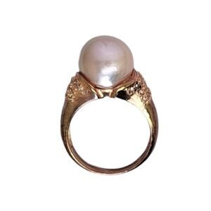 Rare! Genusis Pearl Round Pink 12-14mm Excellent Luster No wear Size 11